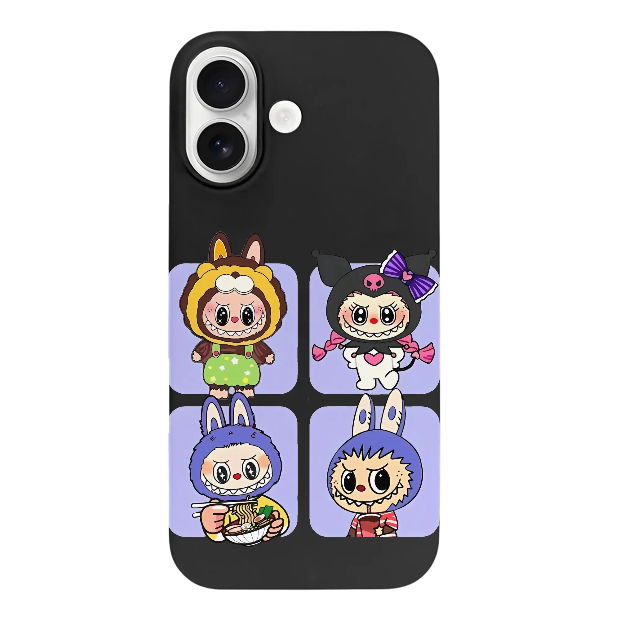 ラブブ グッズ ジモモ - iPhone 17 シリーズ シリコンケース 薄型 耐衝撃 指紋防止 ソフトタッチカバー 精密フィット 傷防止 保護ケース iPhone 17/17 Air/17 Pro/17 Pro Max 対応